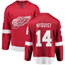 Men's Fanatics Branded Detroit Red Wings Gustav Nyquist Red Home Jersey - Breakaway