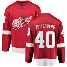 Youth Fanatics Branded Detroit Red Wings Henrik Zetterberg Red Home Jersey - Breakaway