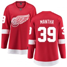 Women's Fanatics Branded Detroit Red Wings Anthony Mantha Red Home Jersey - Breakaway