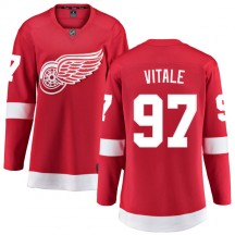 Women's Fanatics Branded Detroit Red Wings Joe Vitale Red Home Jersey - Breakaway