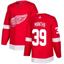 Men's Adidas Detroit Red Wings Anthony Mantha Red Jersey - Authentic