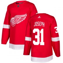 Men's Adidas Detroit Red Wings Curtis Joseph Red Jersey - Authentic
