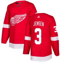 Men's Adidas Detroit Red Wings Nick Jensen Red Jersey - Authentic