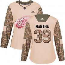 Women's Adidas Detroit Red Wings Anthony Mantha White Away Jersey - Premier