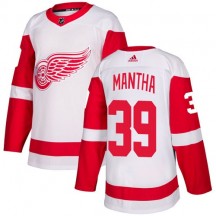 Youth Adidas Detroit Red Wings Anthony Mantha White Away Jersey - Authentic