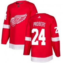 Youth Adidas Detroit Red Wings Bob Probert Red Home Jersey - Premier