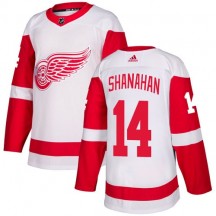 Women's Adidas Detroit Red Wings Brendan Shanahan White Away Jersey - Authentic