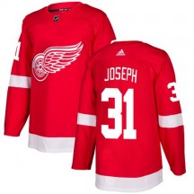 Youth Adidas Detroit Red Wings Curtis Joseph Red Home Jersey - Premier