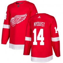 Youth Adidas Detroit Red Wings Gustav Nyquist Red Home Jersey - Authentic