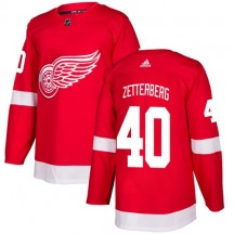 Youth Adidas Detroit Red Wings Henrik Zetterberg Red Home Jersey - Authentic