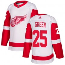 Women's Adidas Detroit Red Wings Mike Green White Away Jersey - Authentic