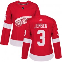 Women's Adidas Detroit Red Wings Nick Jensen Red Home Jersey - Authentic
