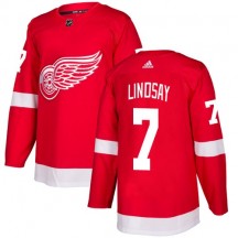 Men's Adidas Detroit Red Wings Ted Lindsay Red Home Jersey - Premier
