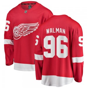 Men's Fanatics Branded Detroit Red Wings Jake Walman Red Home Jersey - Breakaway