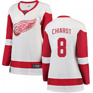 Women's Fanatics Branded Detroit Red Wings Ben Chiarot White Away Jersey - Breakaway