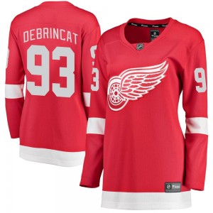 Women's Fanatics Branded Detroit Red Wings Alex DeBrincat Red Home Jersey - Breakaway