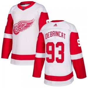 Youth Adidas Detroit Red Wings Alex DeBrincat White Jersey - Authentic