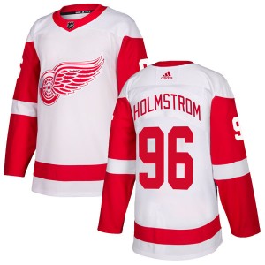 Youth Adidas Detroit Red Wings Tomas Holmstrom White Jersey - Authentic
