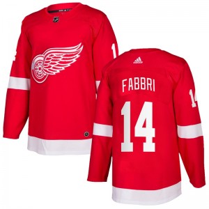 Youth Adidas Detroit Red Wings Robby Fabbri Red Home Jersey - Authentic