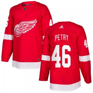 Youth Adidas Detroit Red Wings Jeff Petry Red Home Jersey - Authentic