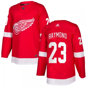Youth Adidas Detroit Red Wings Lucas Raymond Red Home Jersey - Authentic
