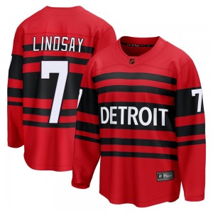 Youth Fanatics Branded Detroit Red Wings Ted Lindsay Red Special Edition 2.0 Jersey - Breakaway
