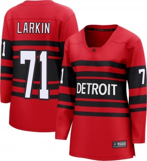 Women's Fanatics Branded Detroit Red Wings Dylan Larkin Red Special Edition 2.0 Jersey - Breakaway