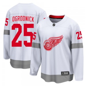 Youth Fanatics Branded Detroit Red Wings John Ogrodnick White 2020/21 Special Edition Jersey - Breakaway