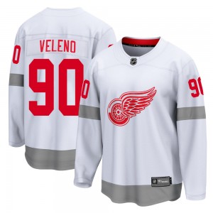 Youth Fanatics Branded Detroit Red Wings Joe Veleno White 2020/21 Special Edition Jersey - Breakaway