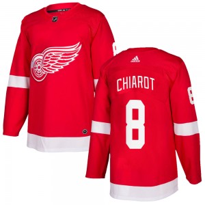 Men's Adidas Detroit Red Wings Ben Chiarot Red Home Jersey - Authentic