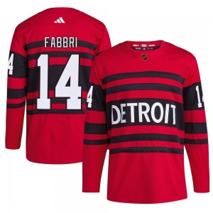 Men's Adidas Detroit Red Wings Robby Fabbri Red Reverse Retro 2.0 Jersey - Authentic