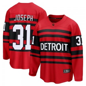 Men's Fanatics Branded Detroit Red Wings Curtis Joseph Red Special Edition 2.0 Jersey - Breakaway