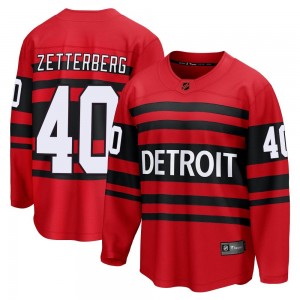 Men's Fanatics Branded Detroit Red Wings Henrik Zetterberg Red Special Edition 2.0 Jersey - Breakaway
