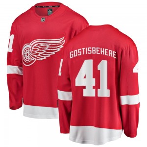 Youth Fanatics Branded Detroit Red Wings Shayne Gostisbehere Red Home Jersey - Breakaway