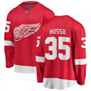 Youth Fanatics Branded Detroit Red Wings Ville Husso Red Home Jersey - Breakaway