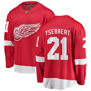 Youth Fanatics Branded Detroit Red Wings Paul Ysebaert Red Home Jersey - Breakaway